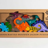 Alphabet Jigsaws Number Dinosaur Row