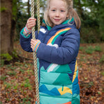 Frugi Reversible Toasty Terrain Jacket - Alpine View