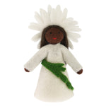 Ambrosius Oxeye Daisy Crown Fairy Black Skin 7-8cm