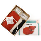 The Makerss - Small Fox Cub Needle Felt Kit