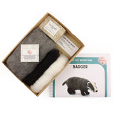 The Makerss - Small Badger Needle Felt Kit