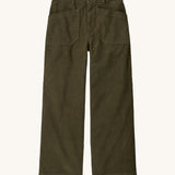 Patagonia Women's Wide Leg Cord Trousers - Basin Green