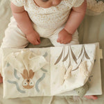 Avery Row Fabric Baby Book - Tales of the Riverbank