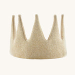 Avery Row Gold Sparkle Knitted Crown