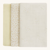 Avery Row Baby Muslin Squares Set of 3 - Wild Chamomile