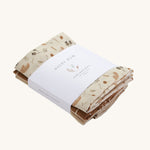 Avery Row Baby Muslin Squares Set of 3 - Grasslands