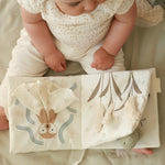 Avery Row Fabric Baby Book - Tales of the Riverbank