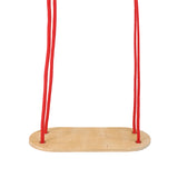 Babai Wooden Swing - Pink Rope