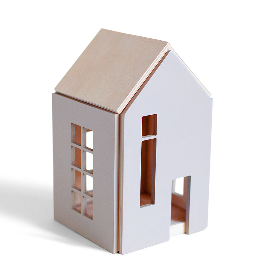 Babai medium grey dollhouse toy on a white background