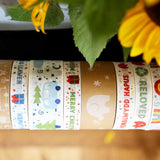 Babipur Eco Paper Tape Colourful - Penblwydd Hapus