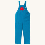 Frugi Babipur Kids Blue Cord Dungarees