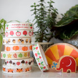 Babipur Autumn Leaves Eco Paper Tape