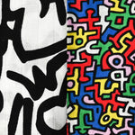 Etta Loves X Keith Haring Muslin Squares - 2 Pack