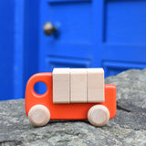 Bajo Truck With Blocks - Coral