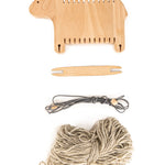 Bajo Weaving Sheep Loom - Natural