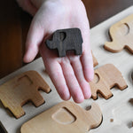 Puzzle Éléphant Bajo