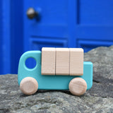 Bajo Truck With Blocks - Light Blue