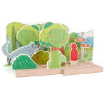 Bajo Little Red Riding Hood Wooden Theatre