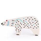 Bajo Endangered Animals Figures - Polar Bear