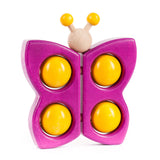 Bajo Purple Butterfly Teether