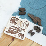 Bajo Black Oak Triceratops Puzzle et trieur