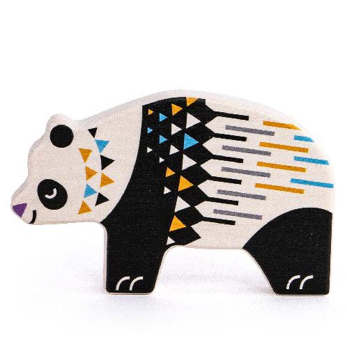 Bajo Endangered Animals Figures - Giant Panda 