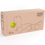 Bajo Wooden Wriggling Worm - Orange