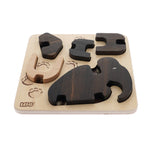 Bajo Black Oak Mammoth Puzzle and Sorter