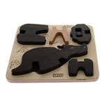 Bajo Black Oak Triceratops Puzzle et trieur