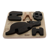 Bajo Black Oak Triceratops Puzzle and Sorter