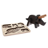 Bajo Black Oak Triceratops Puzzle and Sorter