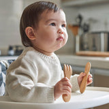 Bambu Baby Fork & Spoon