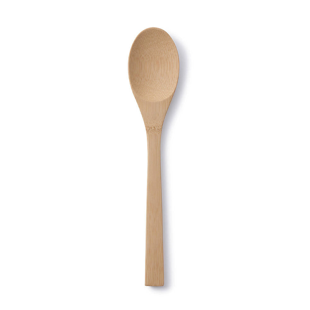 Bambu Give It A Rest Bamboo Spoon pictured on a plain white background