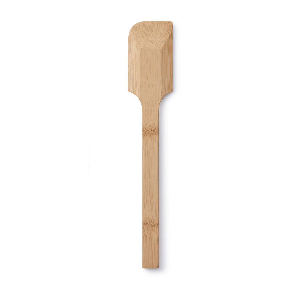 Bambu Bamboo Scraping Spatula pictured on a plain white background 