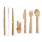 Kit d'outils pour manger et boire Bambu