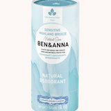 Ben &amp; Anna Déodorant Paper Stick Sensitive - Highland Breeze 40g