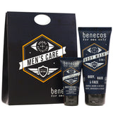 Coffret cadeau de soins pour hommes Benecos