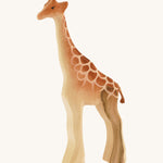 Girafe mâle en bois Bumbu