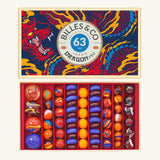 Billes & Co Fire Dragon Marbles Box - 63 Pack