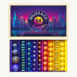 Billes & Co Sunset City Marbles Box - 64 Pack