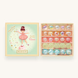 Billes & Co fairy marbles in original cardboard packaging on a cream background. 