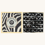 Billes & Co Zebra Marbles Mini Box - 25 Pack