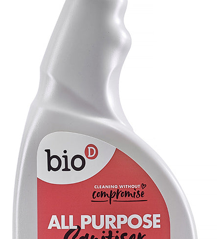 Bio-D all-purpose 500ml spray sanitiser bottle