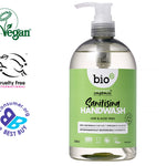 Bio-D Lime & Aloe Vera Sanitising Hand Wash 500ml