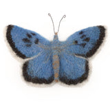 The Makerss - Small Large Blue Butterfly Needle Felt Kit