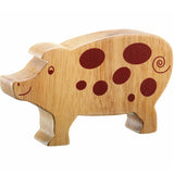 Lanka Kade Pig and Sheep Barn Set With Natural Characters