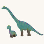 Bumbu  Wooden Baby Brontosaurus Dinosaur