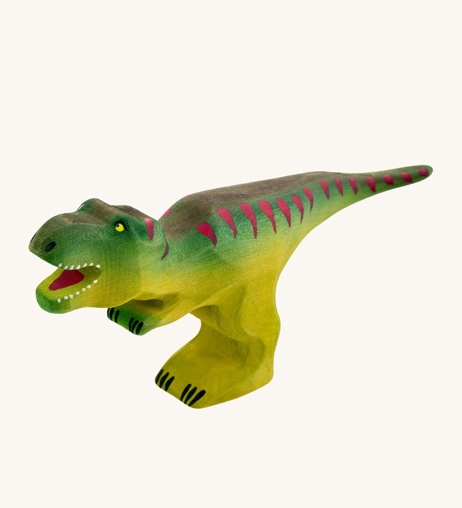 Bumbu big t-rex dinosaur figure on a plain background.