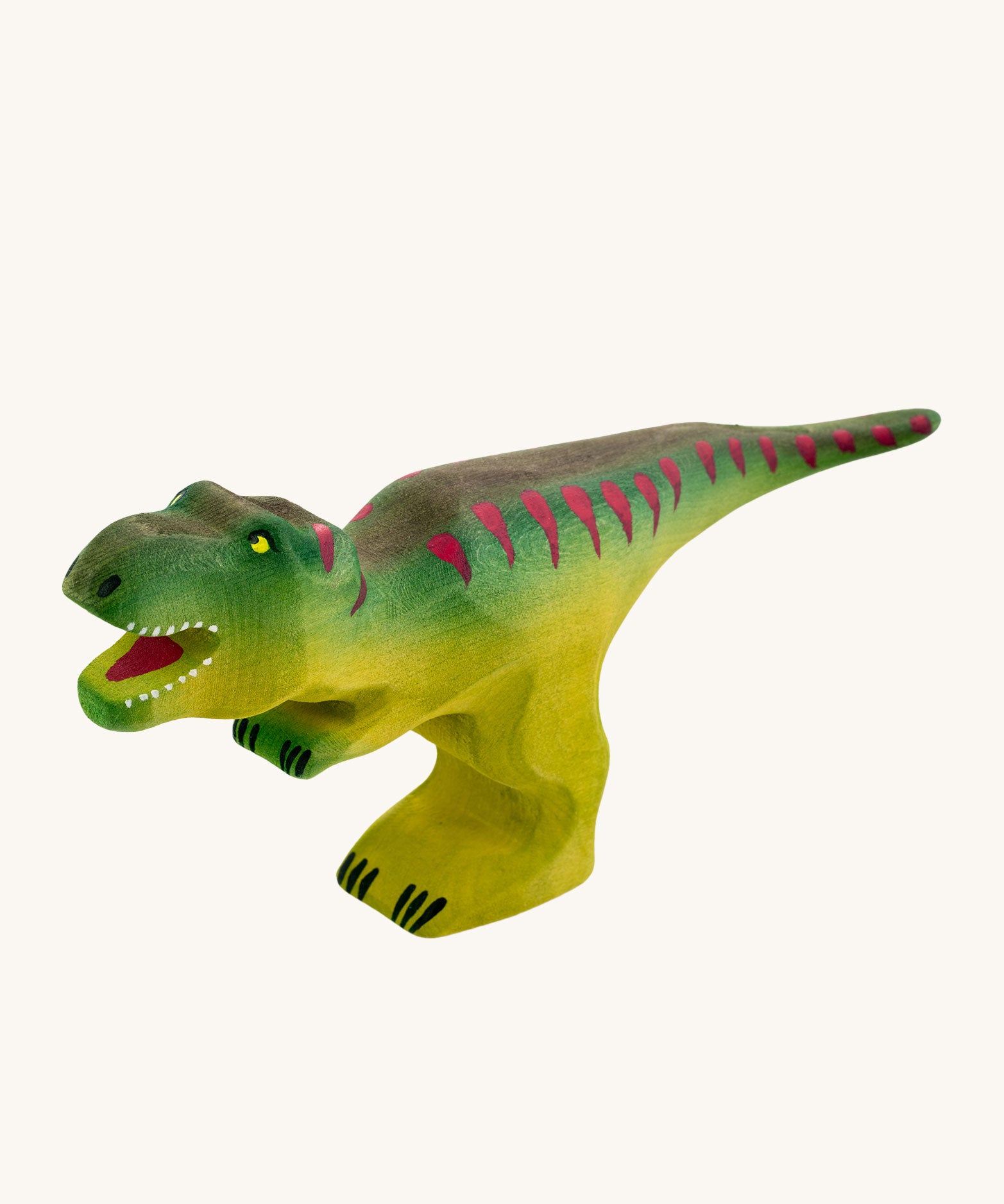 Bumbu big t-rex dinosaur figure on a plain background.