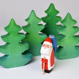 Bumbu Wooden Santa Claus